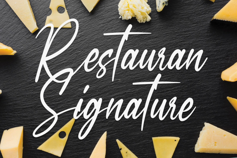Amellia Benitta Script Font preview image 2