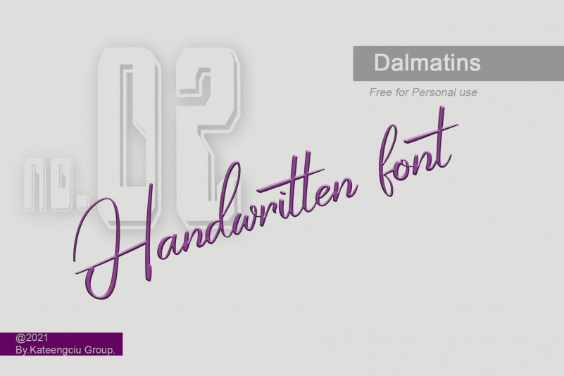 Handmade Signature Script Font preview image 3