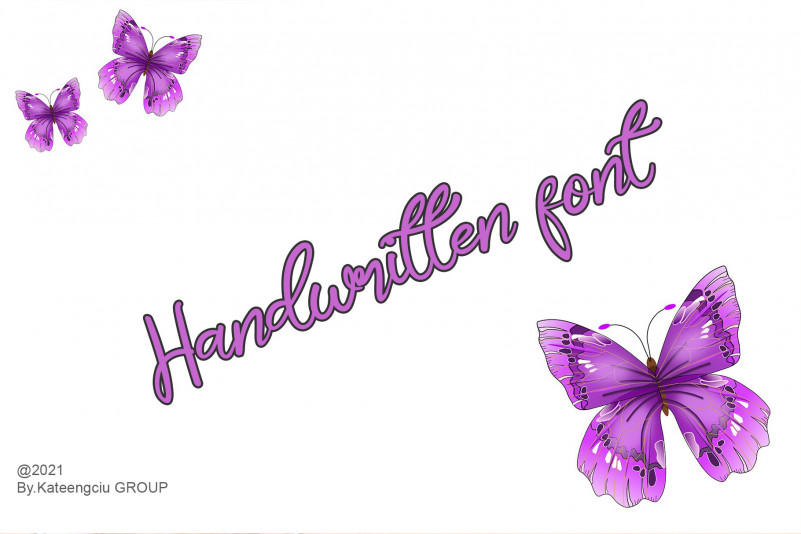 Butterflay Script Font preview image 3