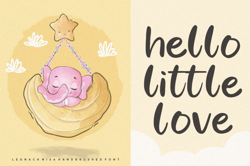 Leoch Nisa Font preview image 2