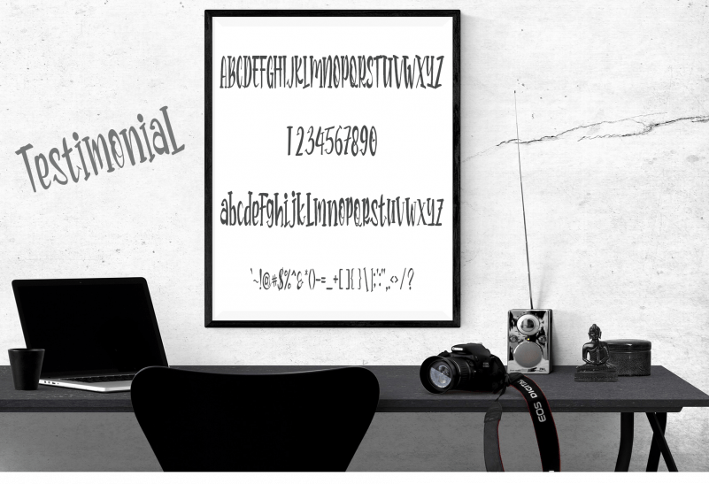 Kitchen Home Font preview image 3