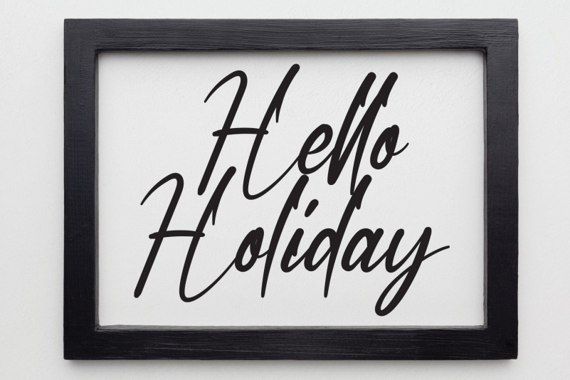 Amellia Benitta Script Font preview image 3