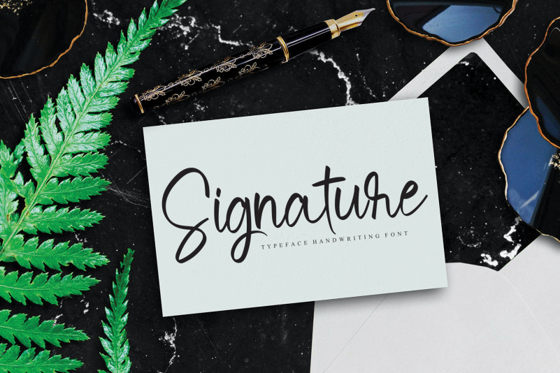 Groningen Script Font preview image 3