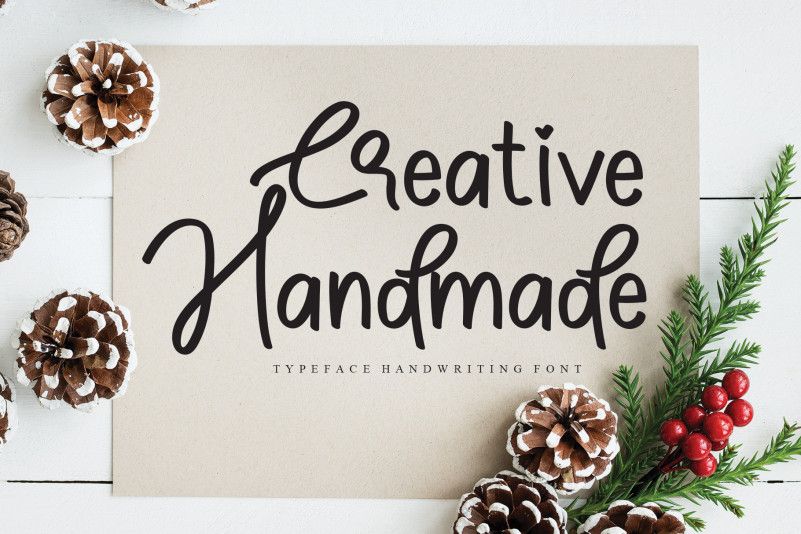 Sociable Brush Font preview image 3