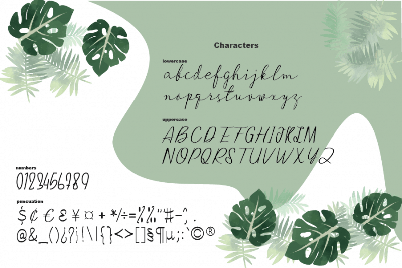 The Lovely Font preview image 4