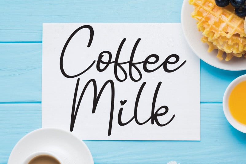 Brilliant Signature Script Font preview image 4