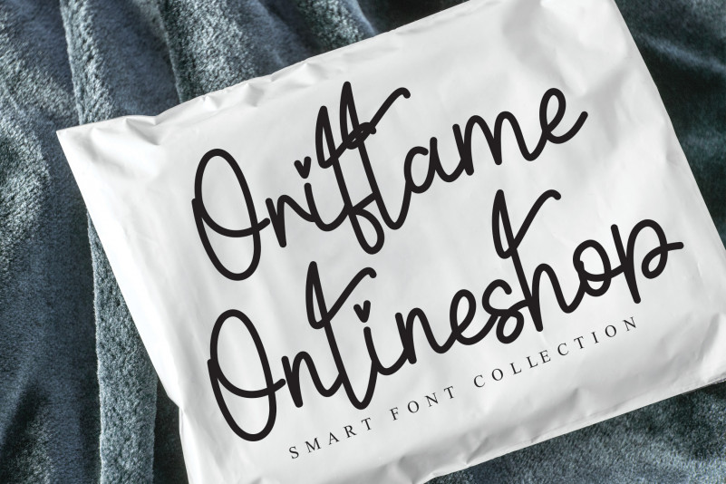 Attachment Signature Script Font preview image 4