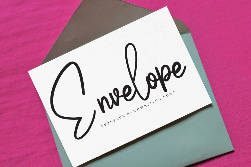 The Relation Script Font preview image 4