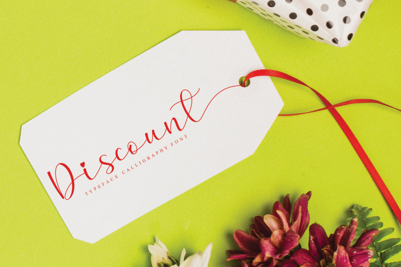 Amellia Bellania Calligraphy Font preview image 4