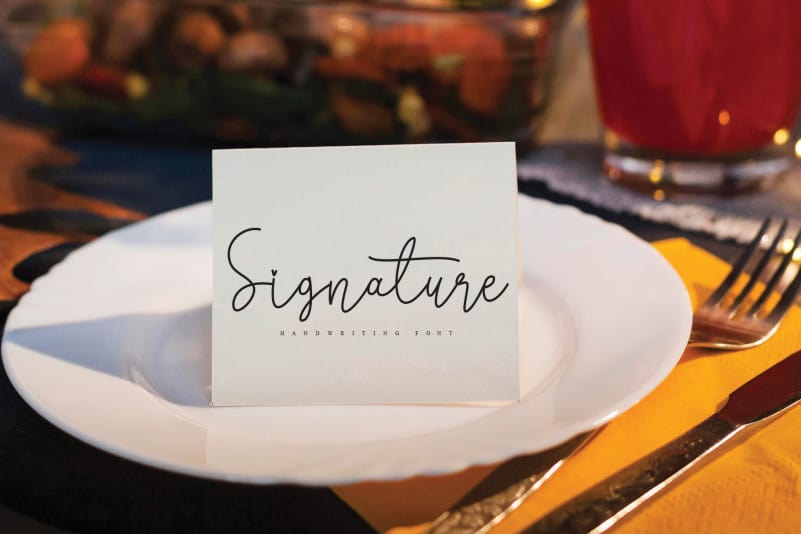 Heaven Writing Handwritten Font preview image 4