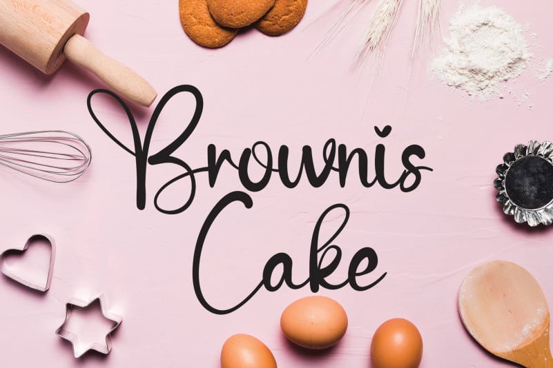 Hello Enjoyment Calligraphy Font preview image 5