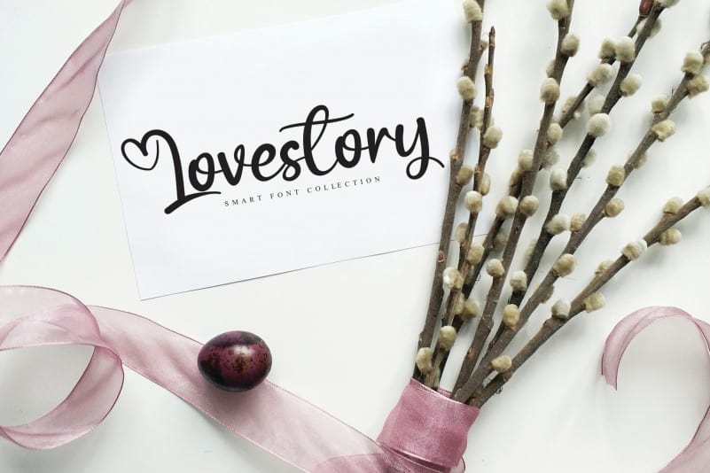 Hello Holiday Calligraphy Font preview image 5