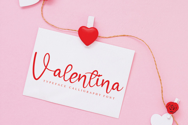 Flower Christmas Script Font preview image 5
