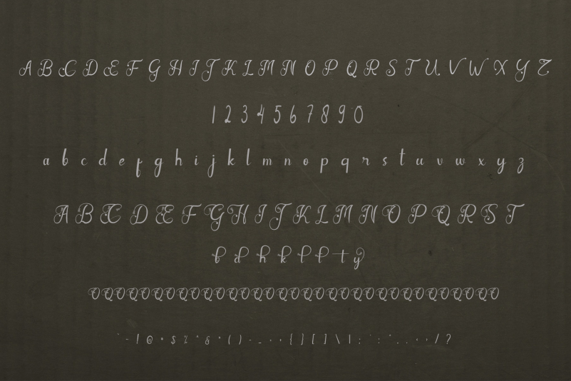 Handbeauty Font preview image 5