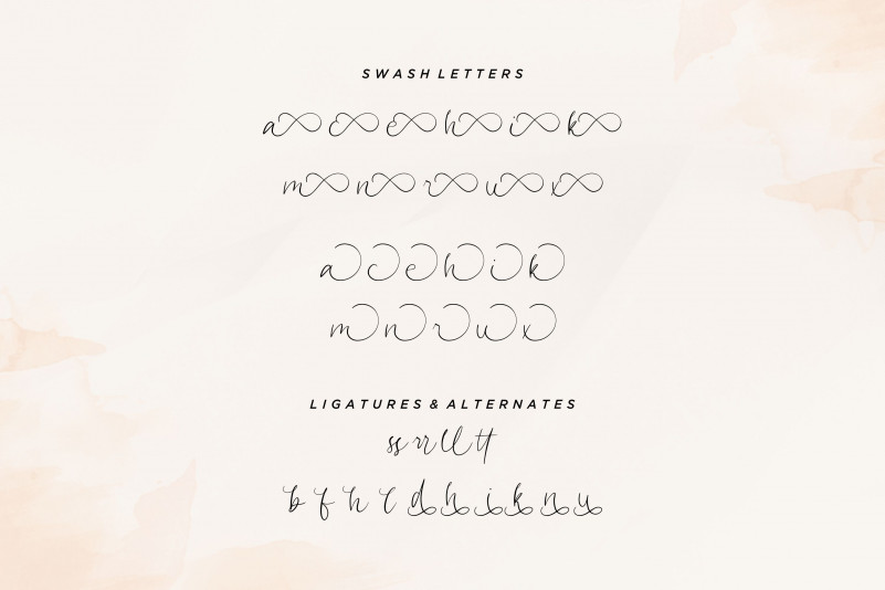 Hello Nadhira Calligraphy Font preview image 5