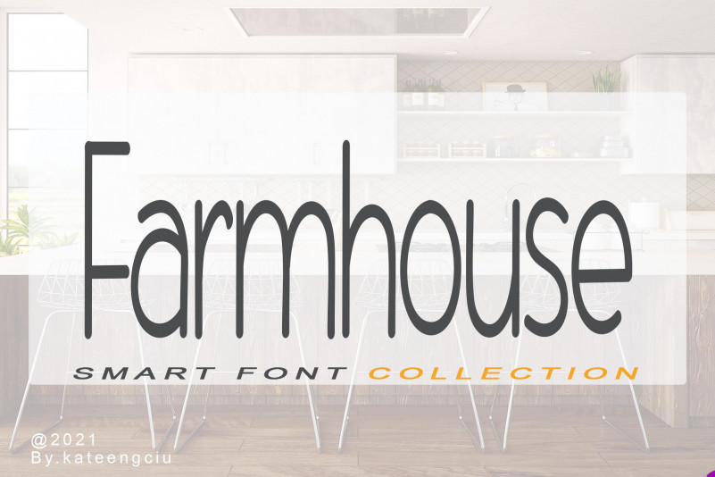 Farmhouse Display Font