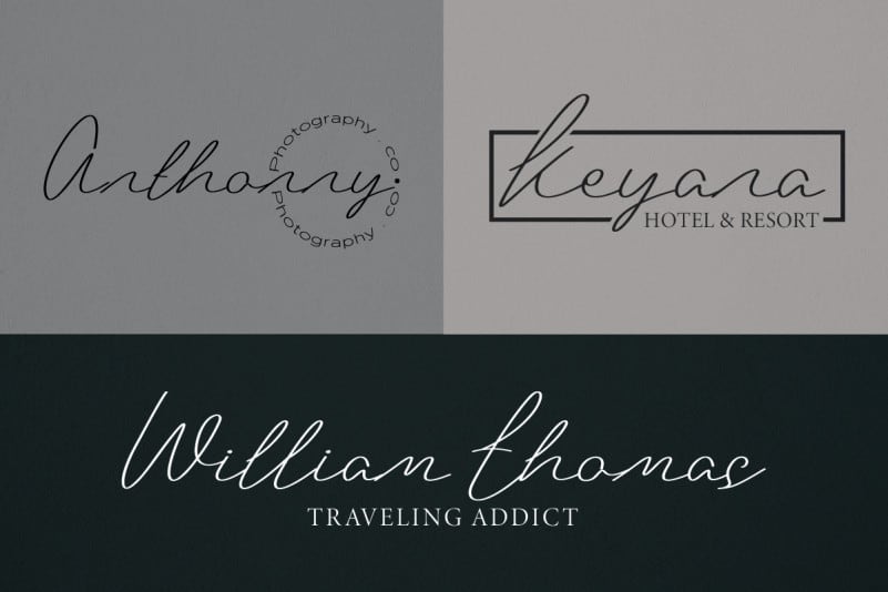 Hopeflow Handwritten Font preview image 5