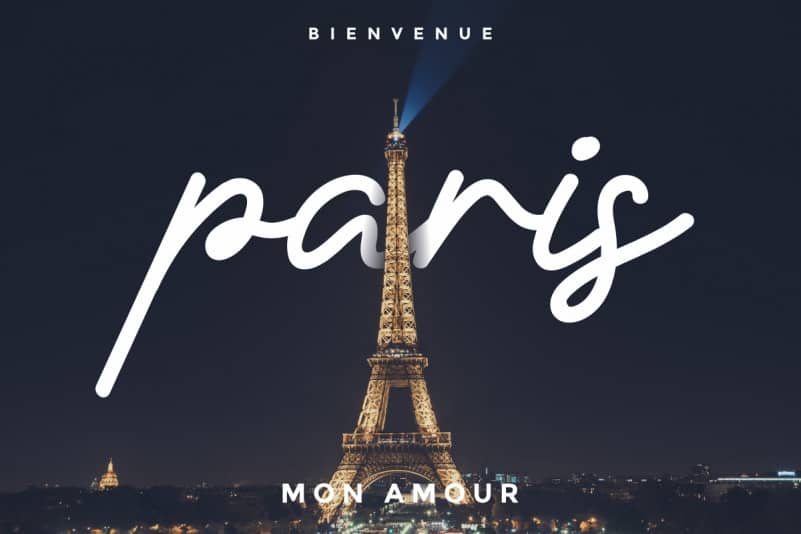 Hermony Signature Script Font preview image 3