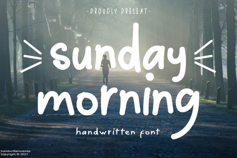 Sunday Morning Display Font