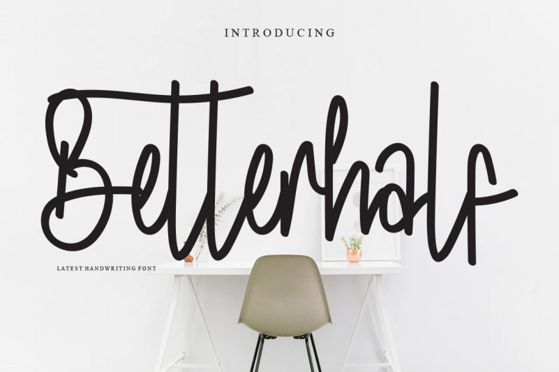 Betterhalf Handwritten Font