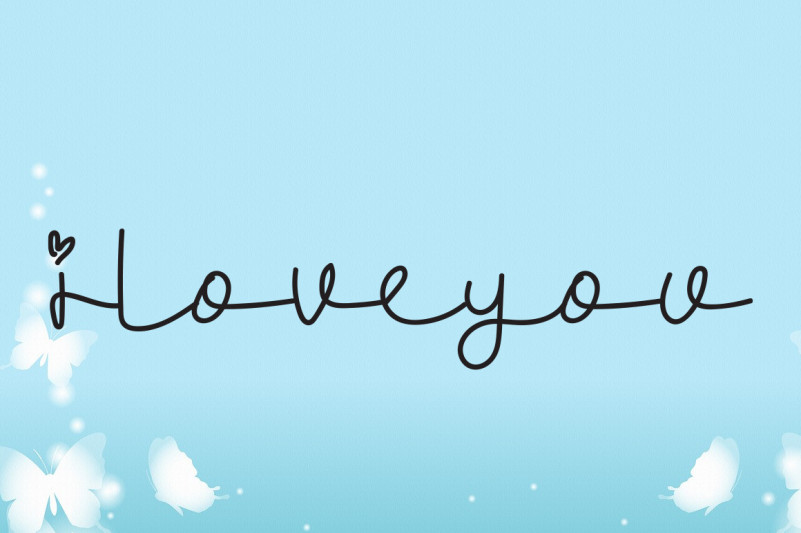 Always Together Font preview image 5