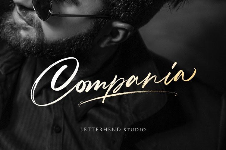 Compania Brush Font
