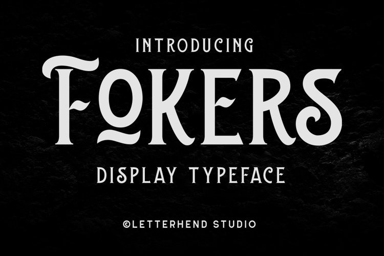 Fokers Display Font