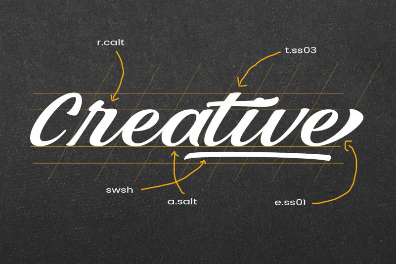 Handuck Font preview image 2