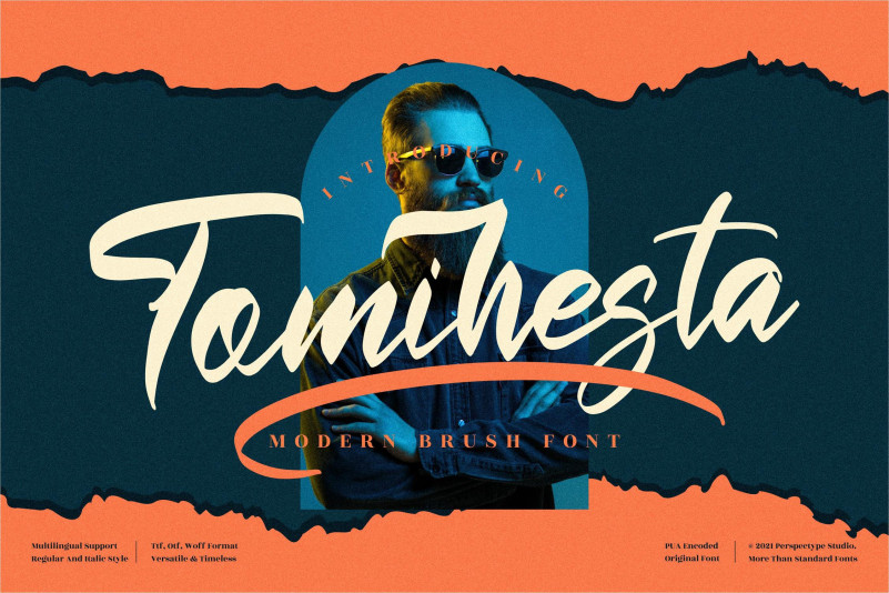 Tomihesta Script Font