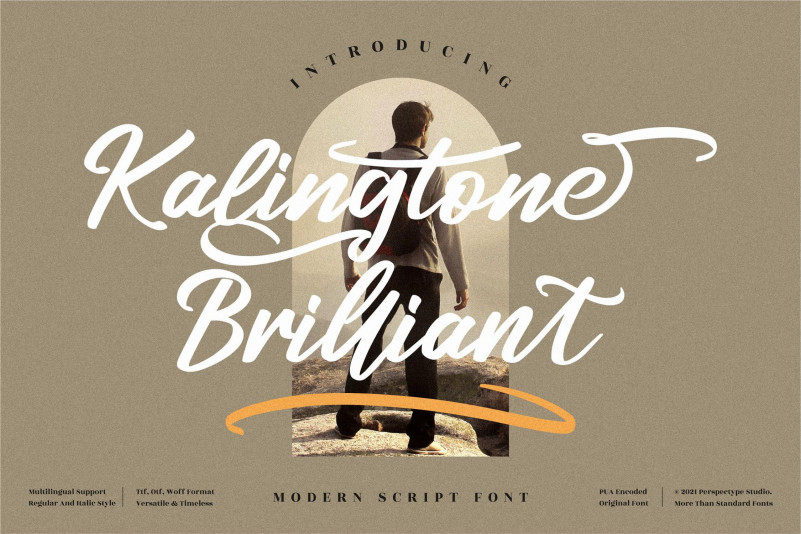 Kalingtone Brilliant Script Font