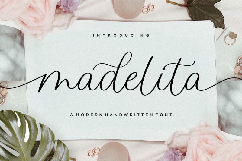 Madelita Handwritten Font