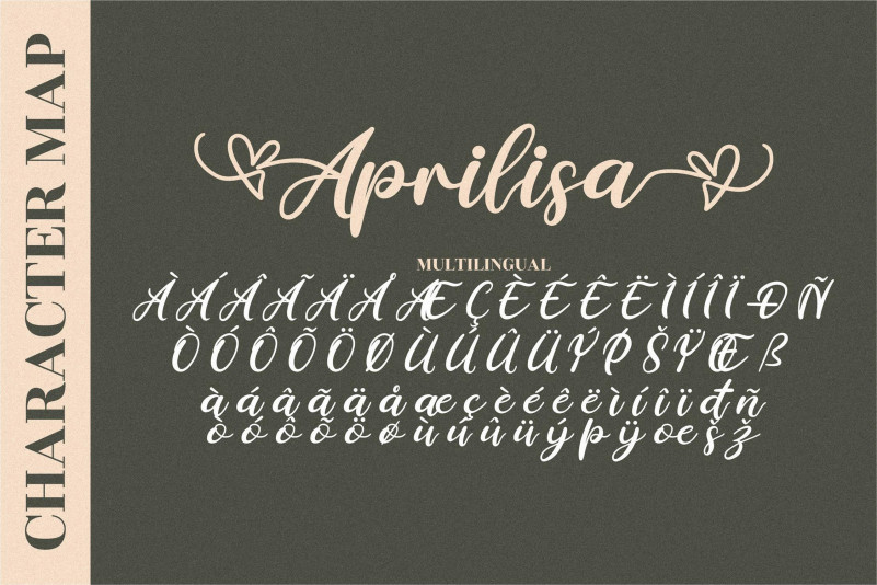 Aprilisa Font preview image 5