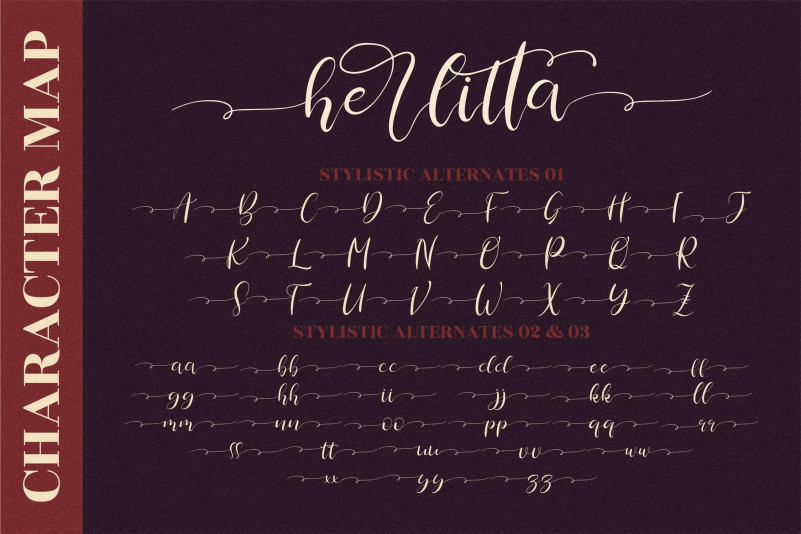 Herlitta Font preview image 3
