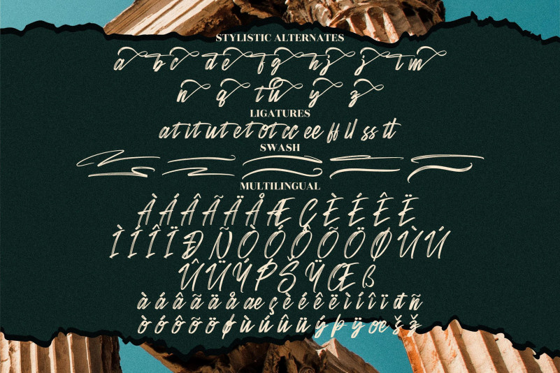 Sandershon Font preview image 5