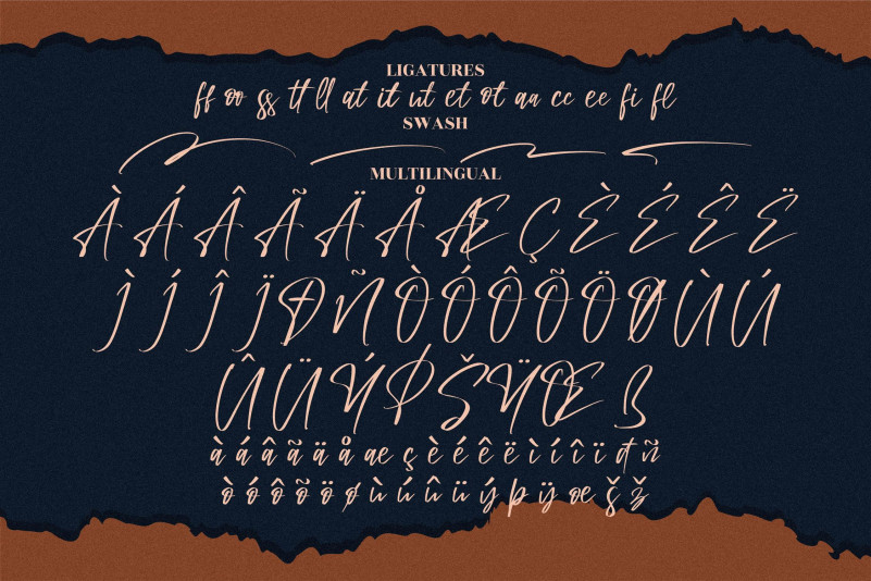 Mastille Attedro Font preview image 5