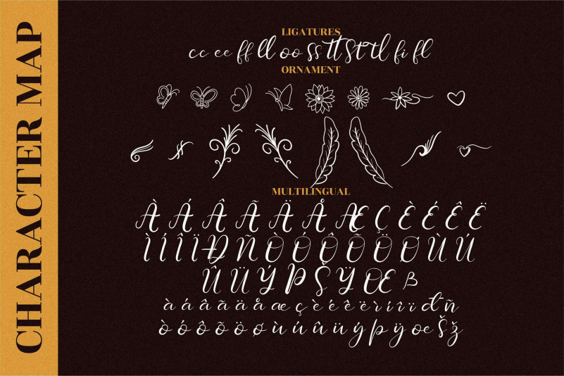 Roslitta Aganta Font preview image 4
