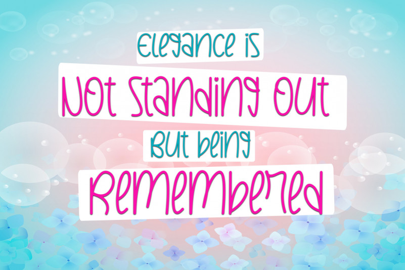 Rainbow Butterfly Font preview image 3