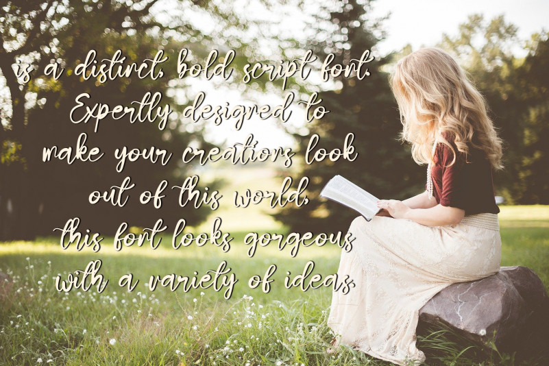 Sketchbook Script Font preview image 3