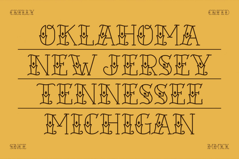 Catastrophist Display Font preview image 2
