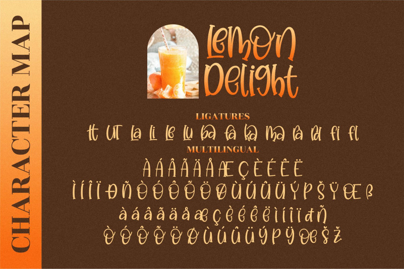 Lemon Delight Font preview image 3