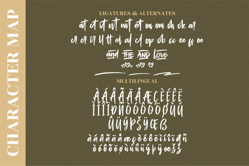 Amantaria Beauty Font preview image 3