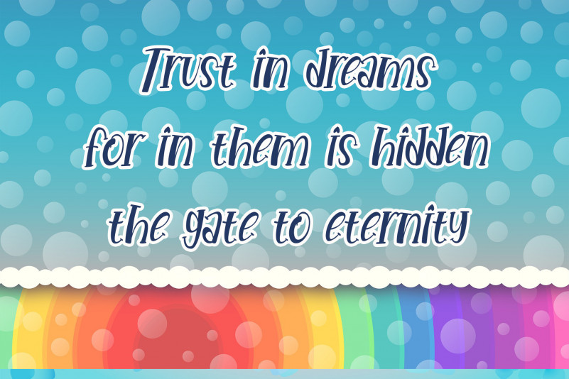 Unicorn Horn Font preview image 4