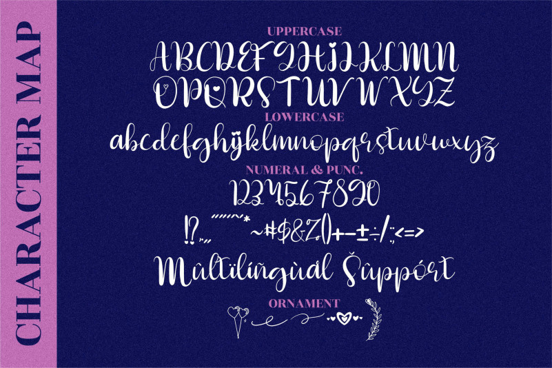 Butterfly Holiday Font preview image 3