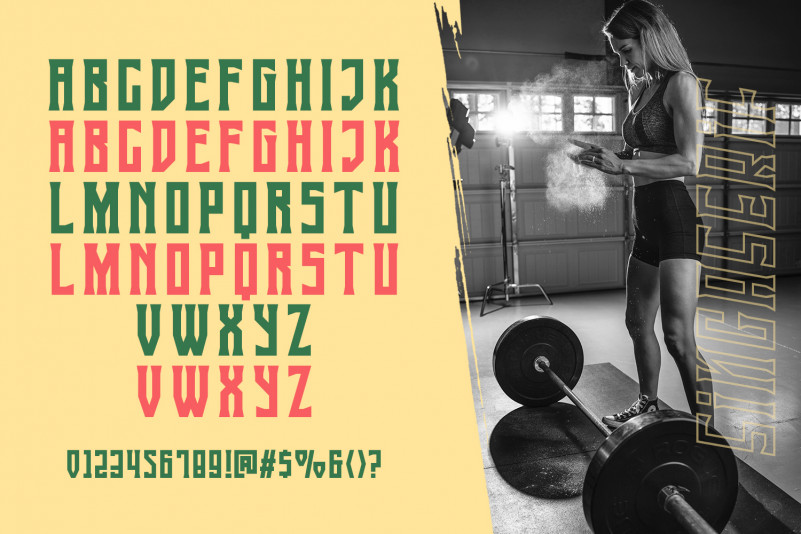 Singa Display Font preview image 4
