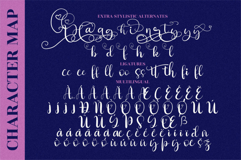 Butterfly Holiday Font preview image 5