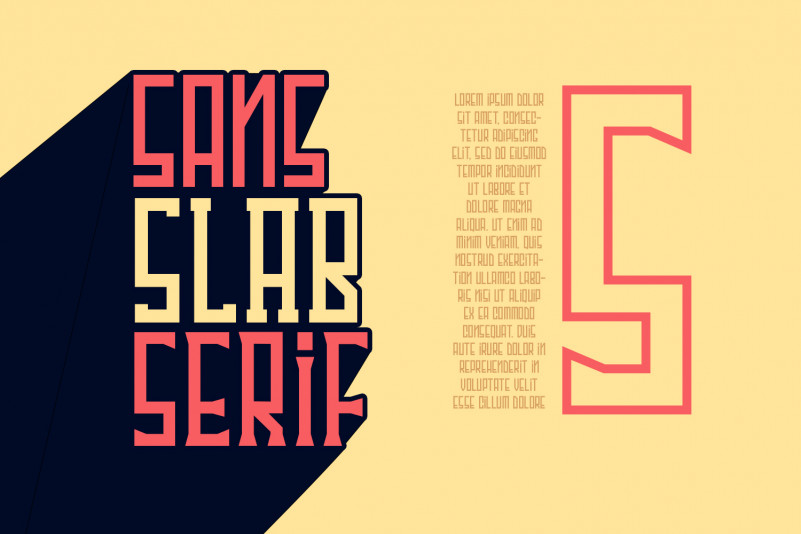 Singa Display Font preview image 5