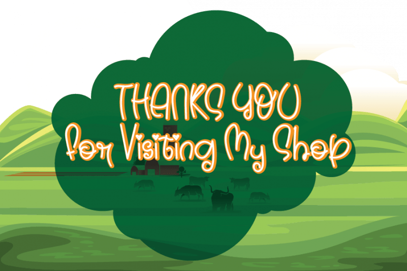Bonipe Farming Font preview image 5