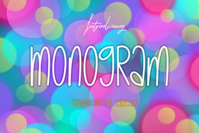 Monogram Display Font