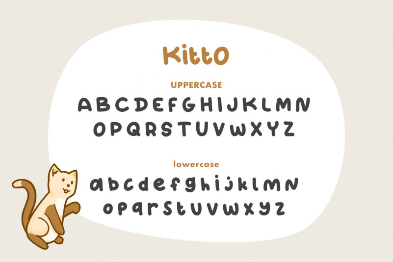 Kitto Regular Font preview image 2