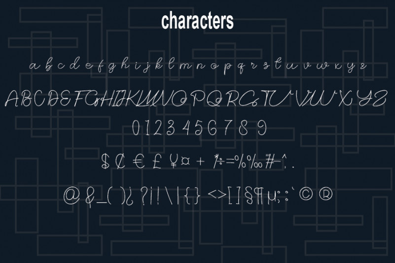 Simple Mateure Font preview image 2